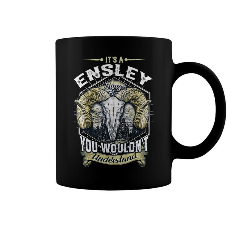 Ensley Name Shirt Ensley Family Name V5 Coffee Mug