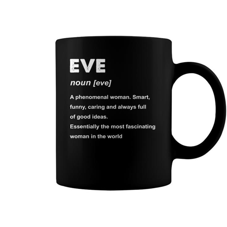 Eve Name Definition Personalized Custom Coffee Mug
