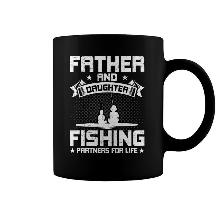 Father And Daughter Fishing Partners For Life Fishing Coffee Mug