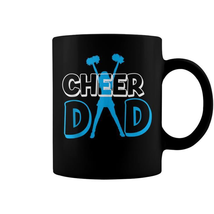 Father Cheerleading Gift From Cheerleader Daughter Cheer Dad  V3 Coffee Mug