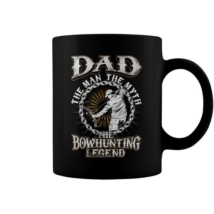 Father Grandpa Dadthe Bowhunting Legend S73 Family Dad Coffee Mug