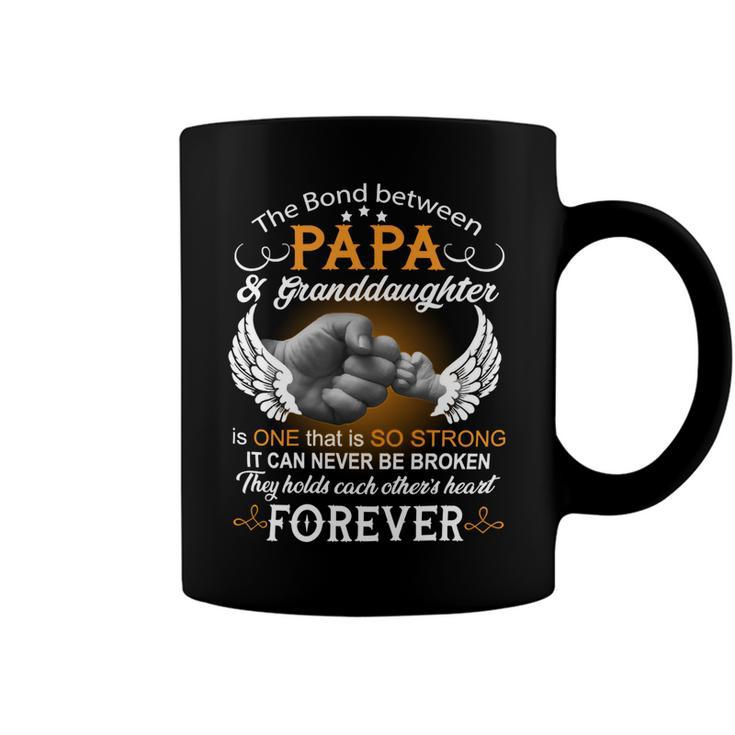 Father Grandpa The Bond Between Papa And Granddaughter Is One That Is So Strong Family Dad Coffee Mug