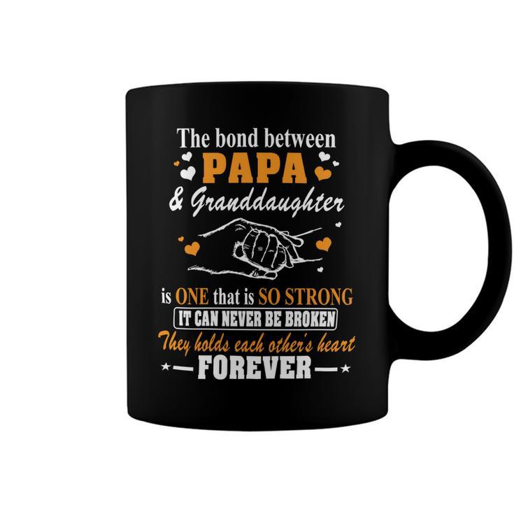 Father Grandpa The Bond Between Papagranddaughter Os One 105 Family Dad Coffee Mug