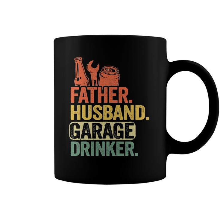 Father Husband Garage Drinker Vintage Mechanic Dad Handyman Coffee Mug