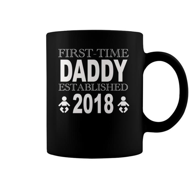 Fathers Day New Daddy First Time Dad Gift Idea Coffee Mug