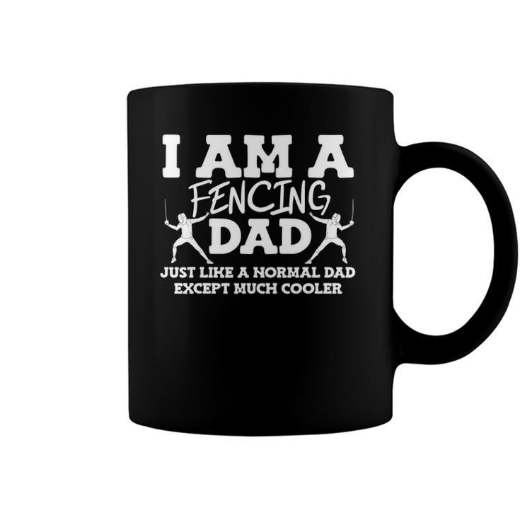 Fencing Dad Gear Fathers Day Coffee Mug
