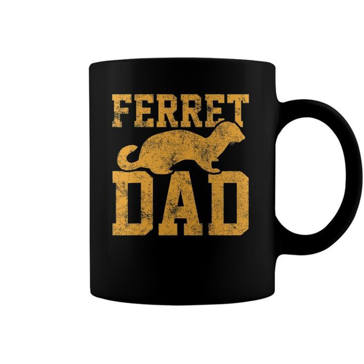 Ferret Dad Papa Father Vintage Coffee Mug