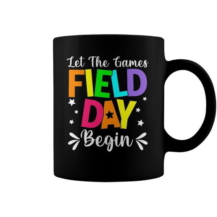 Field Day Let The Games Begin Kids Boys Girls Teacher Coffee Mug