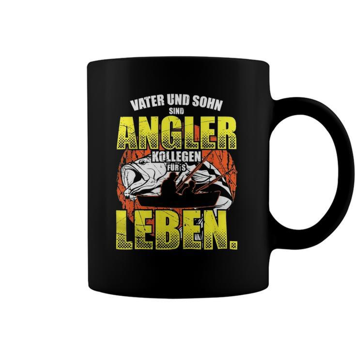 Fischer Fishing Equipment Angler Father And Son Saying Coffee Mug