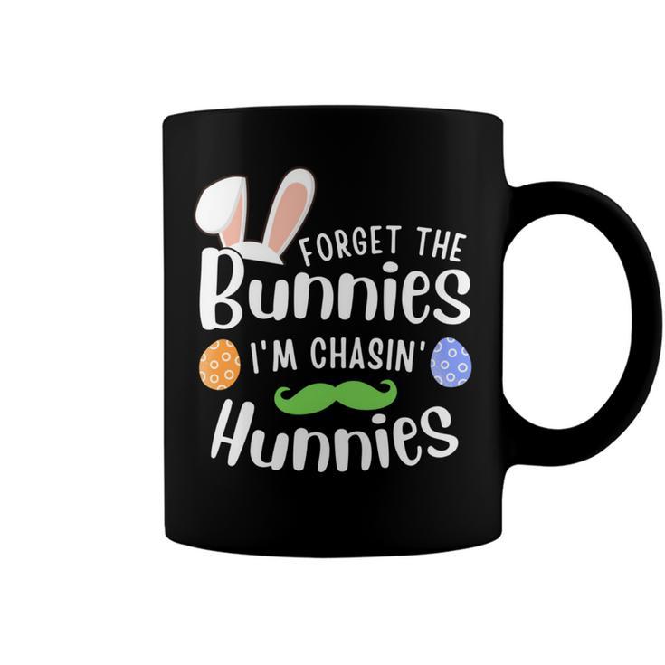 Forget The Bunnies Im Chasing Hunnies Funny Boys Easter Gift Coffee Mug