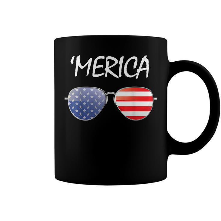 Fourth Of July 4Th July Us America Flag Kids Boys Merica  Coffee Mug