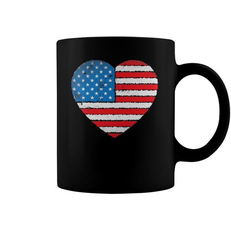 Fourth Of July 4Th July Us America Flag Kids Men Patriotic Coffee Mug