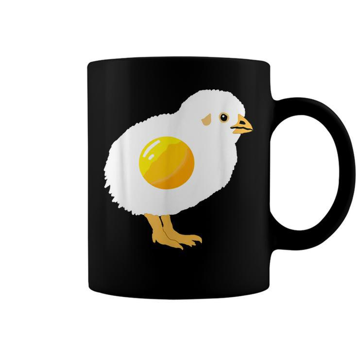 Fried Egg Chicken Sunny Side Up Egg Yolk Breakfast Food  Coffee Mug