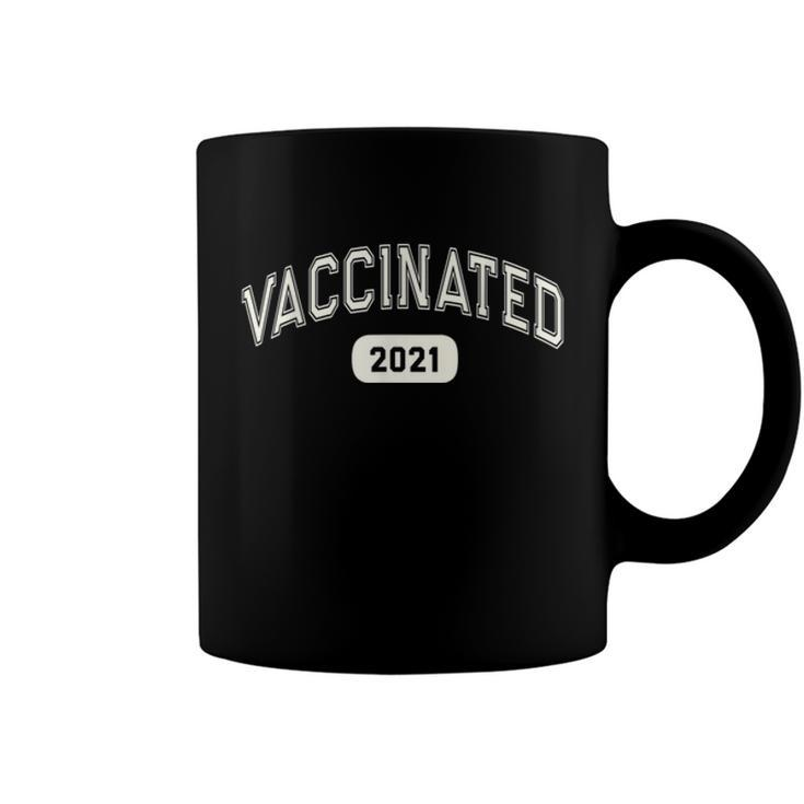 Fully VACCINATED 2021 Pro Science I Got Vaccine Shot Red  Coffee Mug