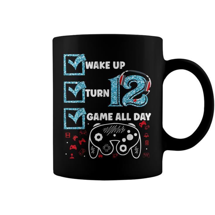 Funny 12 Years Old Gamer 12Th Birthday Party Video Gaming  Coffee Mug