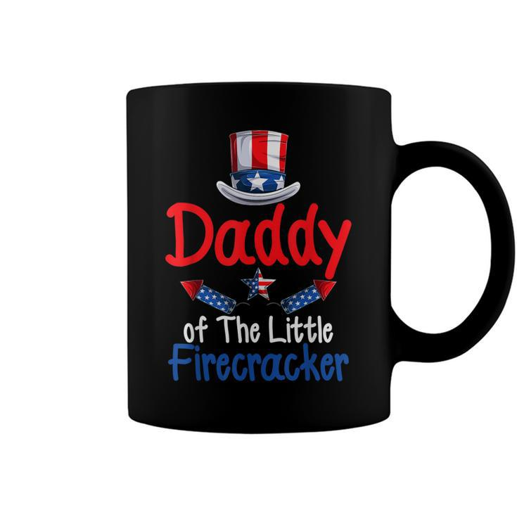 Funny 4Th Of July  Daddy Of The Little Firecracker  V2 Coffee Mug