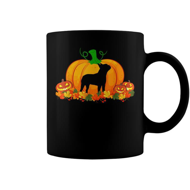 Funny Boston Terrier Halloween Costume Retro Dog Lover  Coffee Mug