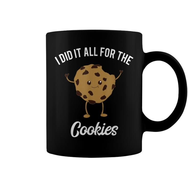 Funny Chocolate Chip Cookie Meme Quote 90S Kids Food Joke  Coffee Mug