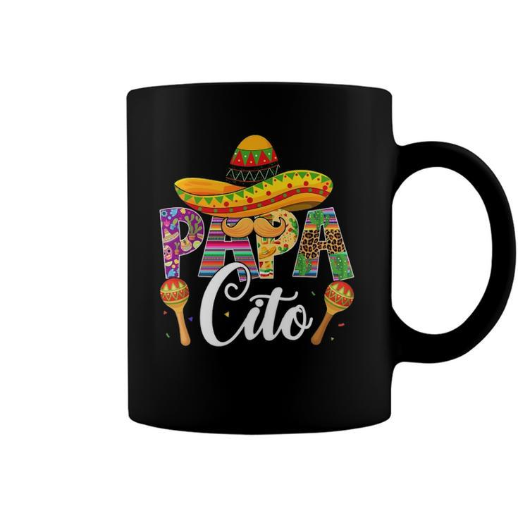 Funny Cinco De Mayo Papacito Festival Leopard Coffee Mug