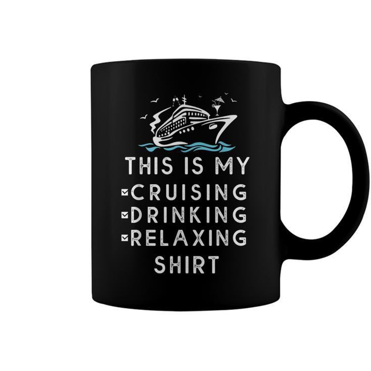 Funny Cruise Ship Wear For Men Women & Kids Beach Vacation  V2 Coffee Mug