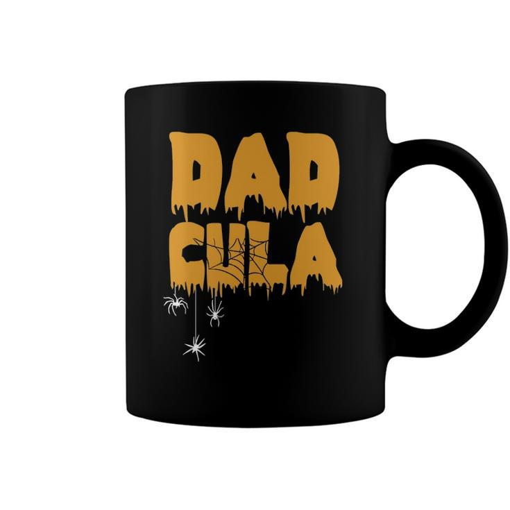 Funny Dadcula Dracula Halloween Dad Costume  Coffee Mug