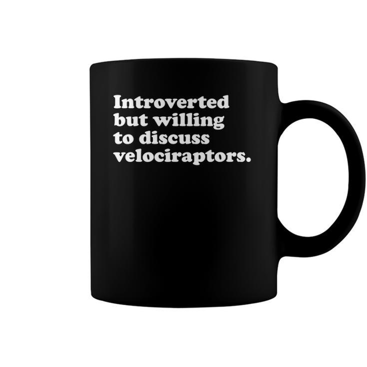 Funny Dinosaur Velociraptors Men Women Or Kids Coffee Mug