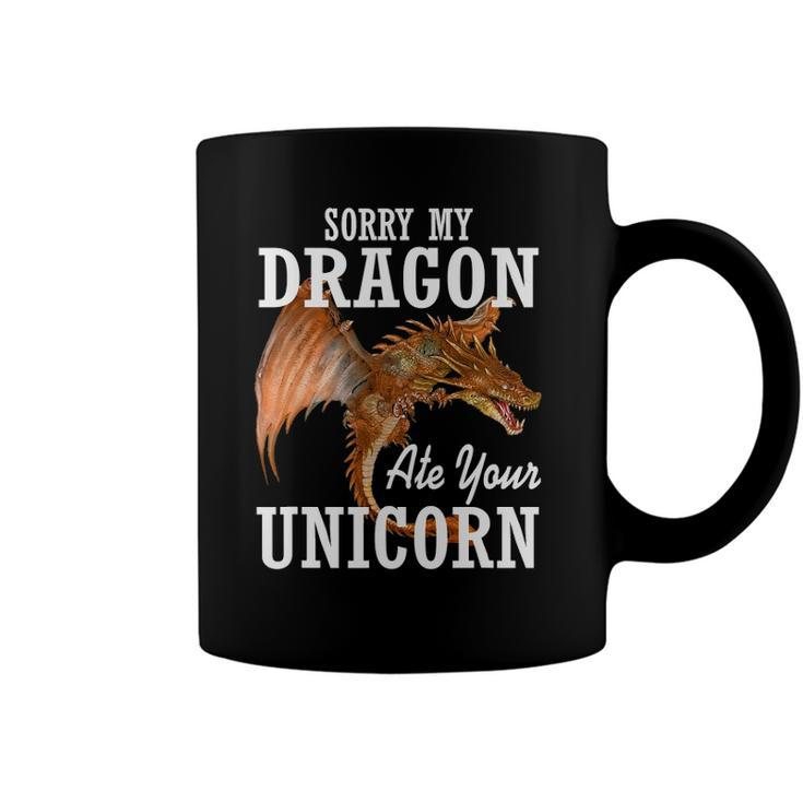 Funny Fire Dragon Asian Animal Gift Dragon Coffee Mug