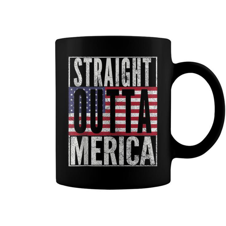 Funny Fourth Of July Gift July 4Th Merica Usa Flag Dad Joke  Coffee Mug