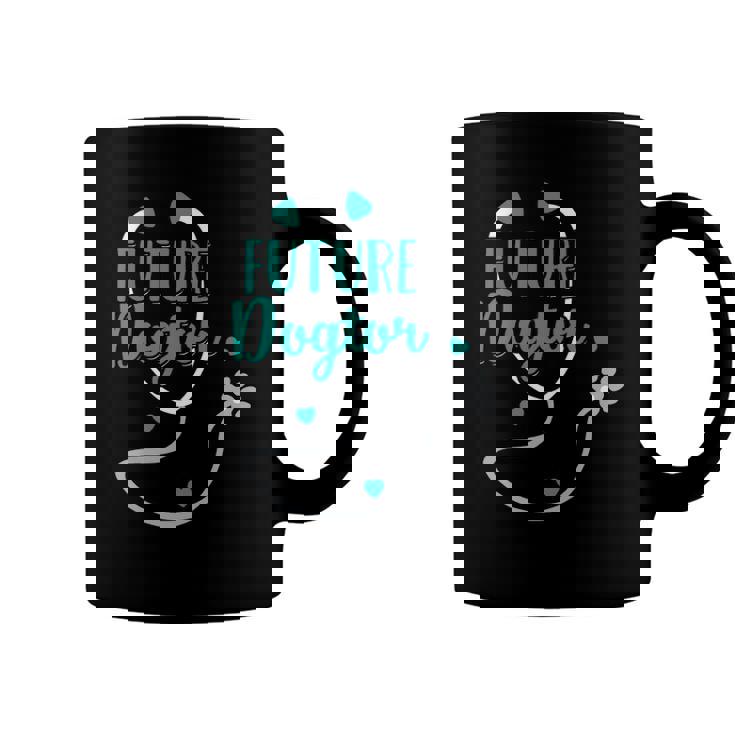 Funny Future Dogtor Cute Veterinarian In Training Vet Tech Coffee Mug