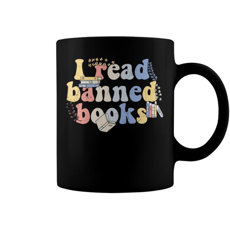 Funny  I Read Banned Books Lovers Books Coffee Mug