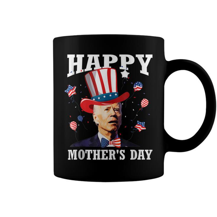 Funny Joe Biden Happy 4Th Of July Confused Mothers Day  Coffee Mug