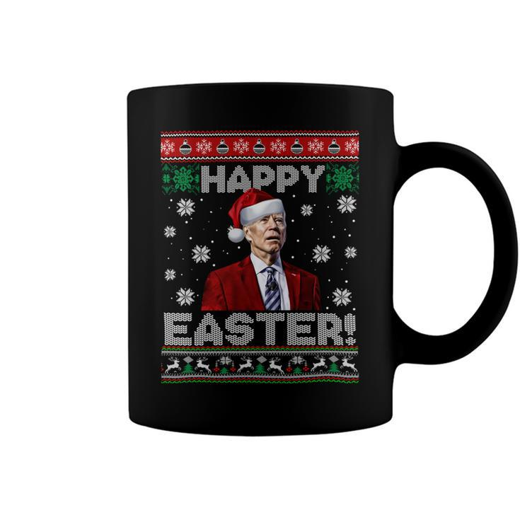 Funny Joe Biden Happy Easter Ugly Christmas Coffee Mug