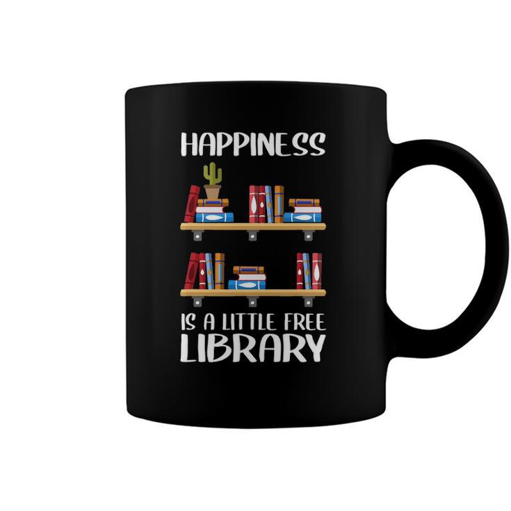 Funny Library Gift For Men Women Cool Little Free Library Coffee Mug