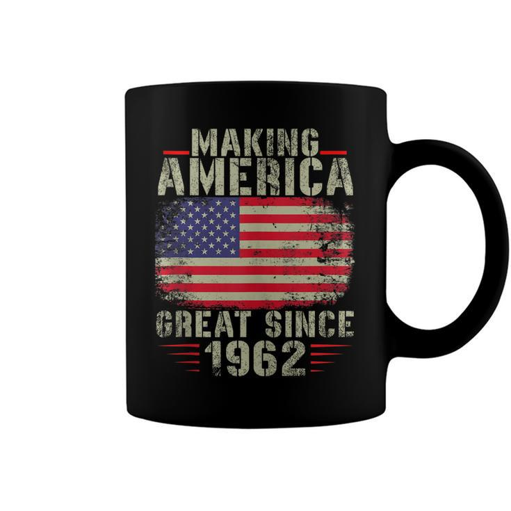 Funny Making America Great Since 1962 Design 60Th Birthday  Coffee Mug