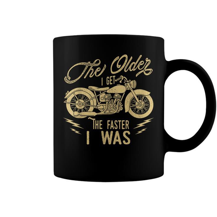 Funny Motorcycle Biker Grandpa Vintage Bikers Birthday Gift  Coffee Mug