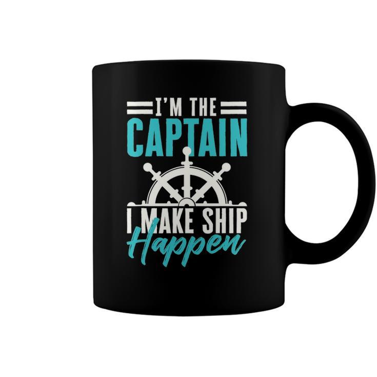 Funny Sailing Boating Im The Captain Sailor Coffee Mug
