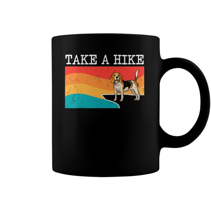 Funny Take A Hike Beagle Graphic Hiking Coffee Mug