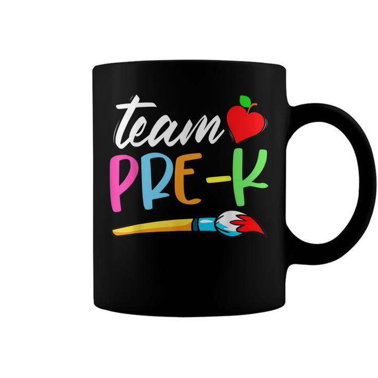 Funny Team Pre-K Back To School Boy Kids Girl Students  Coffee Mug