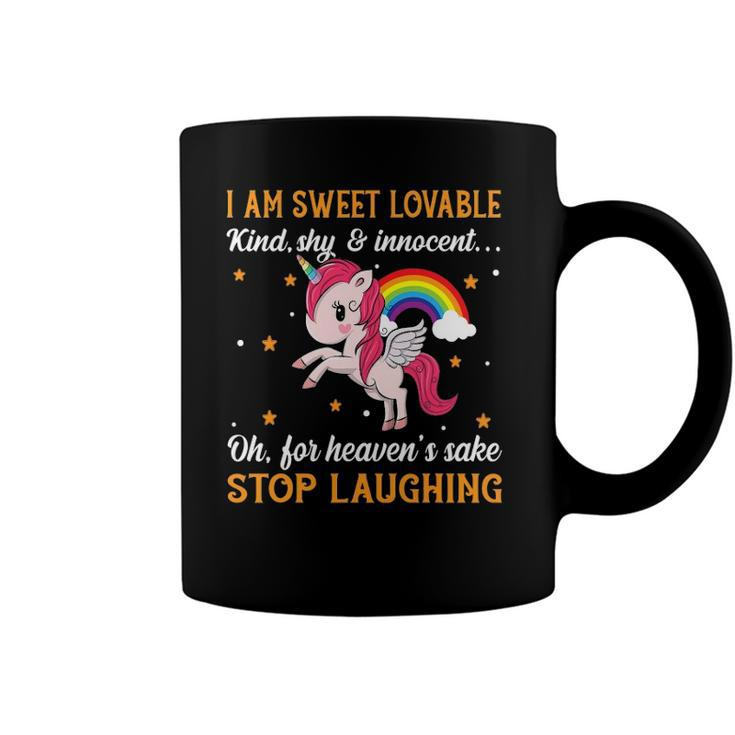 Funny Unicorn Kind Rainbow Graphic Plus Size Coffee Mug