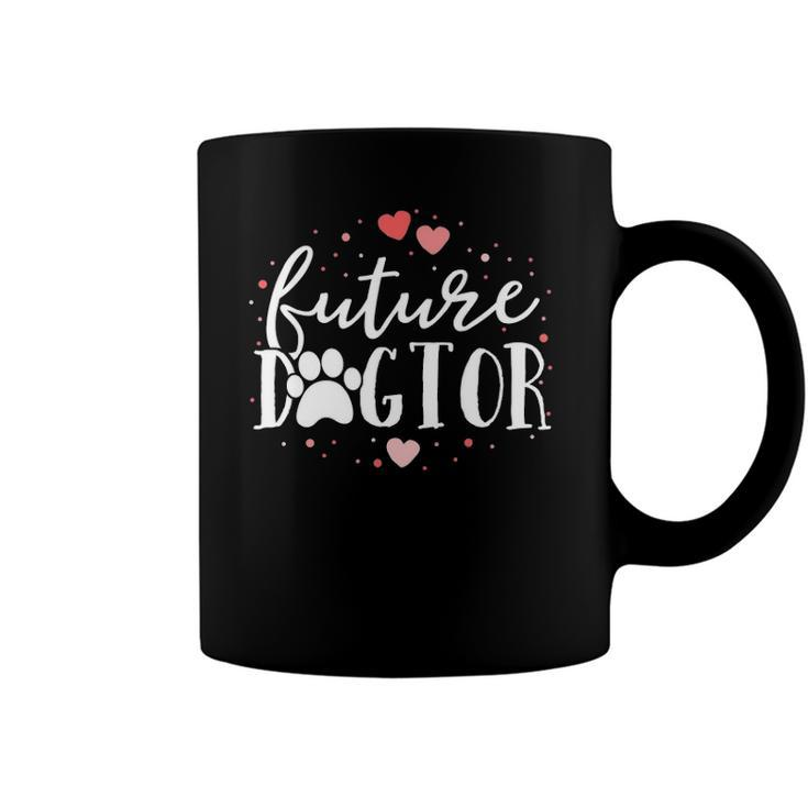 Future Dogtor Dog Doctor Vet Tech Veterinarian Student Gift Coffee Mug