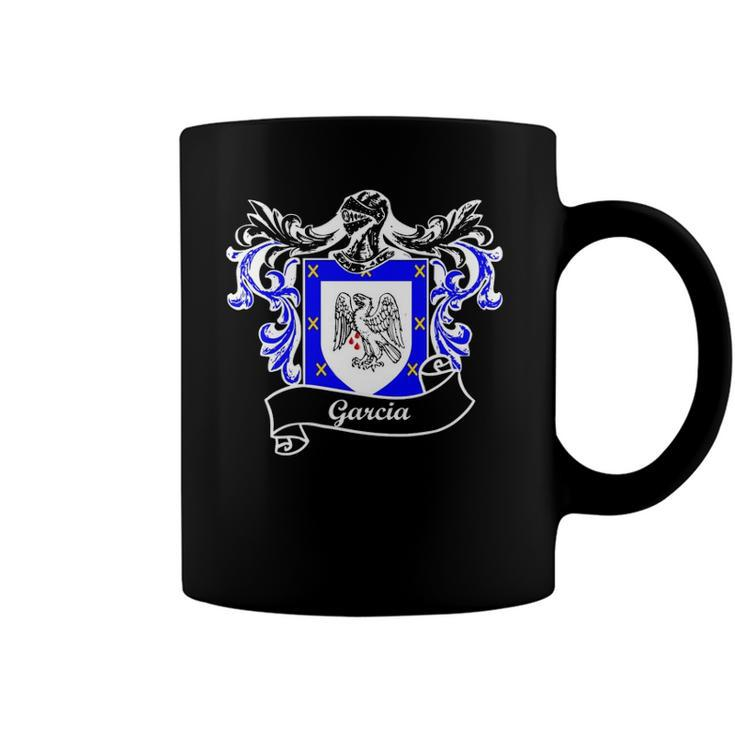 Garcia Coat Of Arms Surname Last Name Family Crest  Coffee Mug