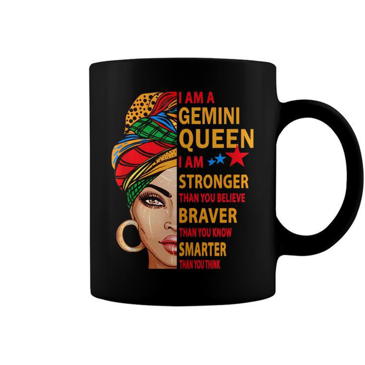 Gemini Queen I Am Stronger Birthday Gift For Gemini Zodiac  Coffee Mug