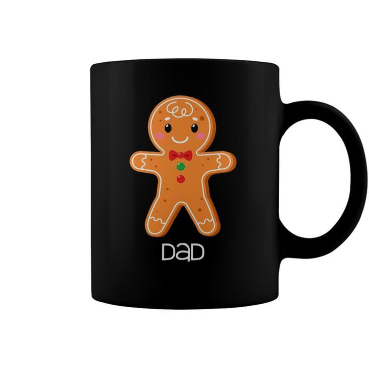 Gingerbread Dad Christmas Matching Pajamas For Family Xmas Coffee Mug