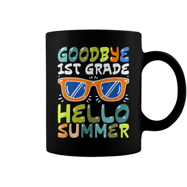 Goodbye 1St Grade Hello Summer Last Day Of School Boys Kids  Coffee Mug