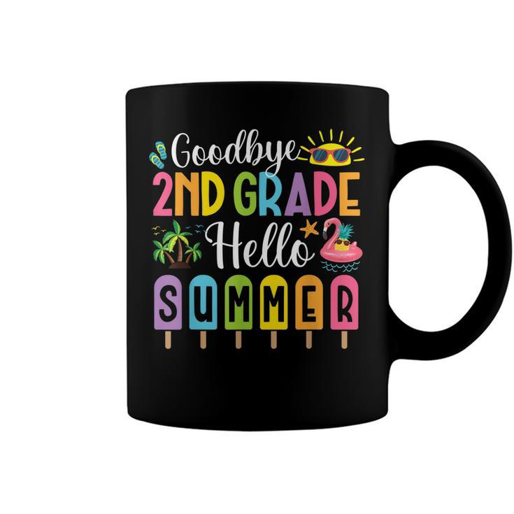 Goodbye 2Nd Grade Hello Summer Popsicle Ice Last Day Kids  Coffee Mug