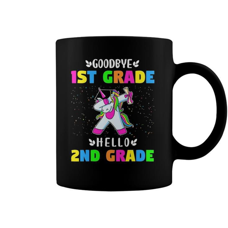 Goodbye First Grade Hello Second Grade Unicorn Girls Coffee Mug