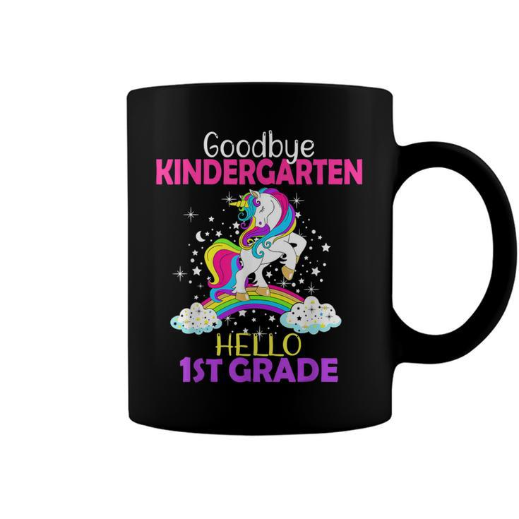 Goodbye Kindergarten Hello 1St Grade Unicorn Girls 2022  Coffee Mug