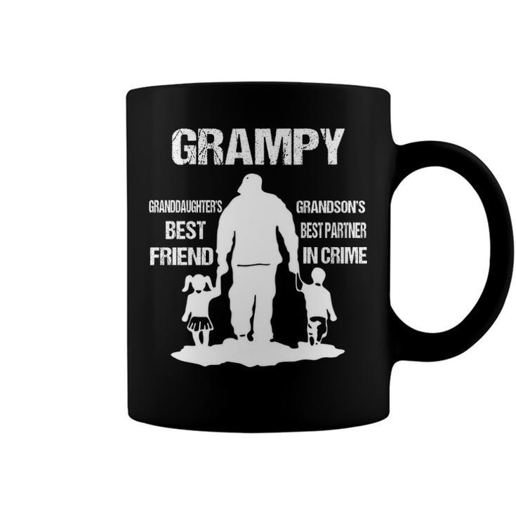 Grampy Grandpa Gift   Grampy Best Friend Best Partner In Crime Coffee Mug