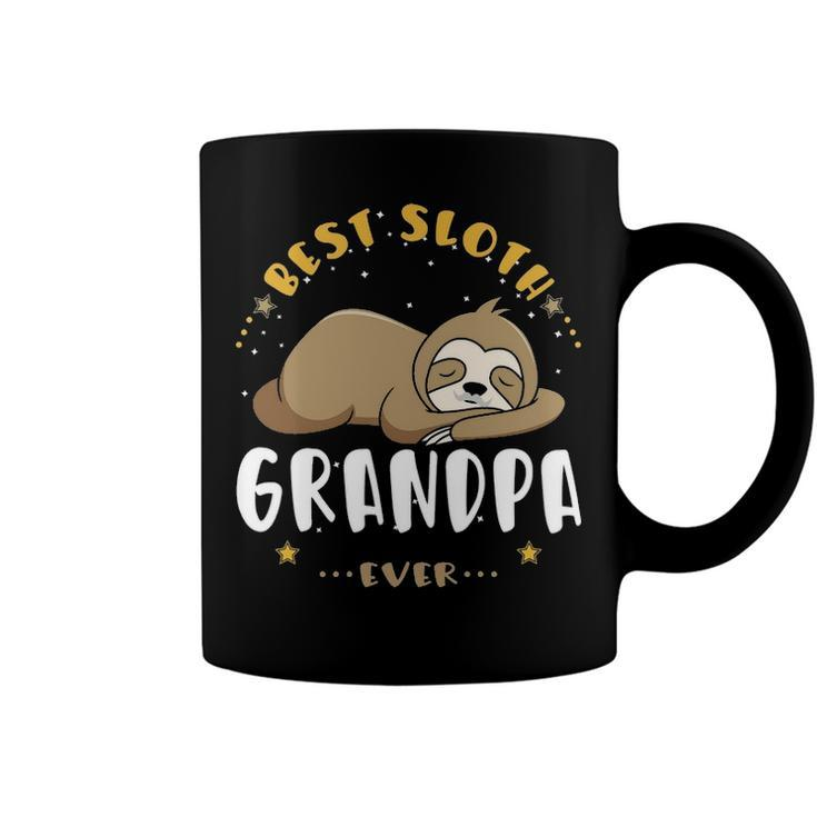 Grandpa Gift   Best Sloth Grandpa Ever Coffee Mug