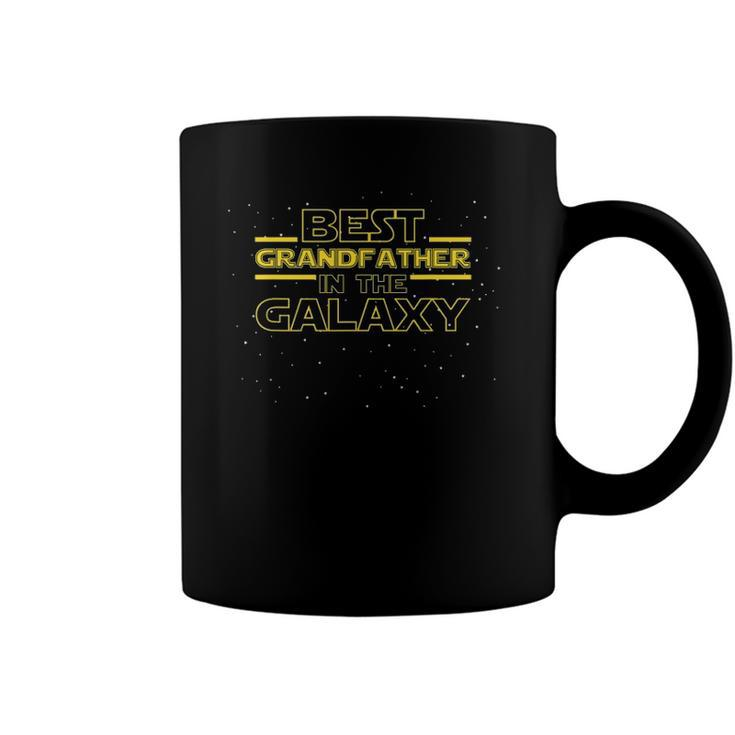 Grandpa Grandfather  Gift Best Grandfather In Galaxy Coffee Mug